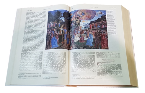 Biblia tysiąclecia, widok ilustracji